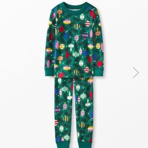 Hanna Andersson Long John Pajamas Delightful Decorations Print